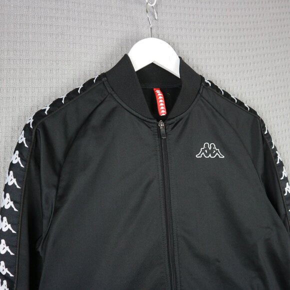 Kappa Black Track Jacket - Picture 3 of 7